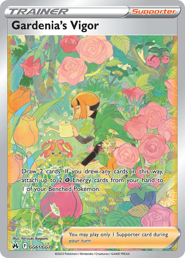 Gardenia's Vigor - Crown Zenith Galarian Gallery SET-GG61