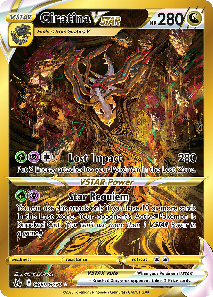 Giratina VSTAR - Crown Zenith Galarian Gallery SET-GG69