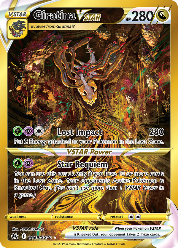 Giratina VSTAR - Crown Zenith Galarian Gallery SET-GG69