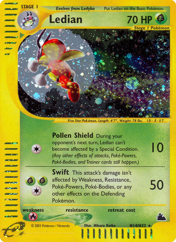 Ledian - Skyridge SET-H14