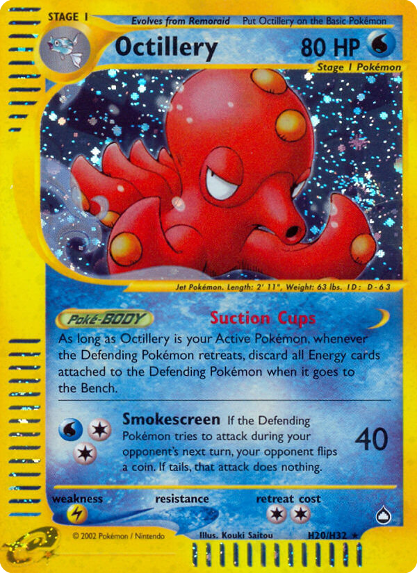 Octillery - Aquapolis SET-H20