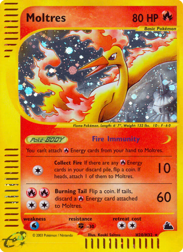Moltres - Skyridge SET-H20