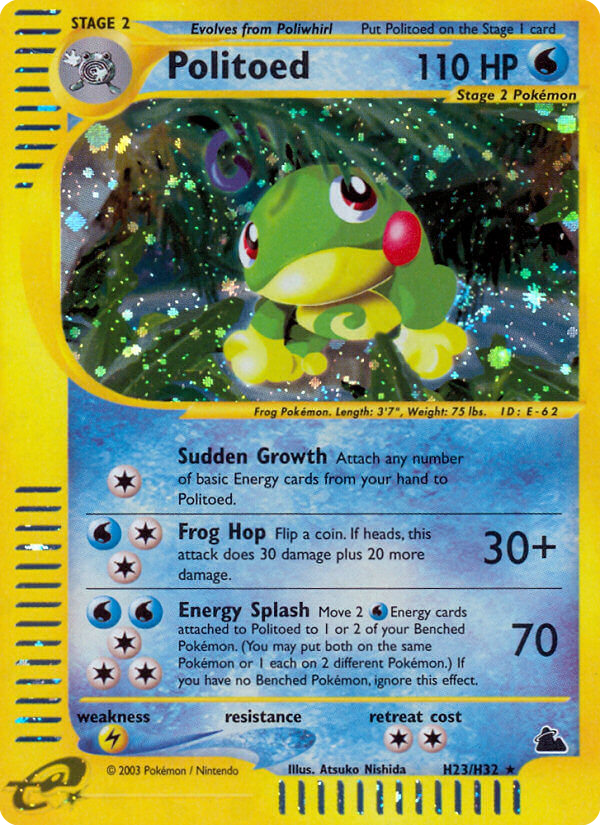 Politoed - Skyridge SET-H23