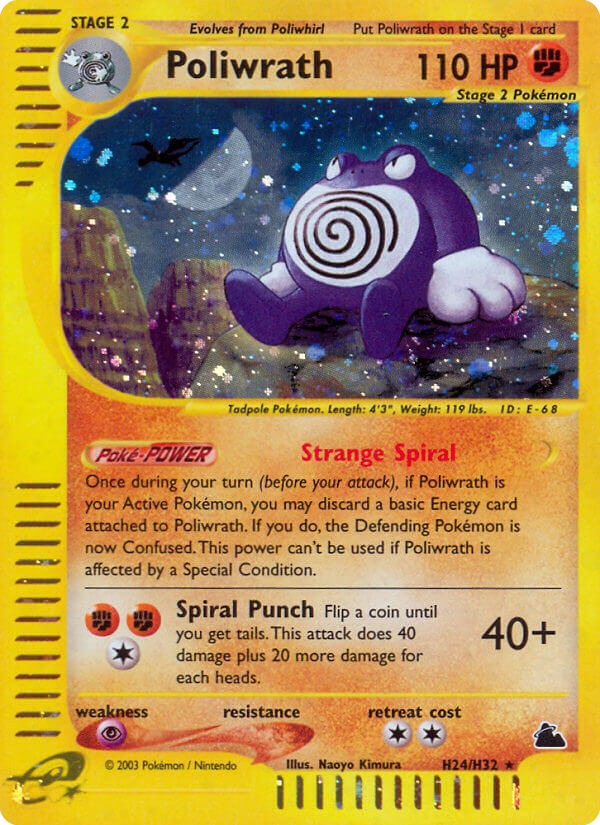 Poliwrath - Skyridge SET-H24