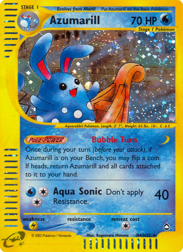 Azumarill - Aquapolis SET-H4