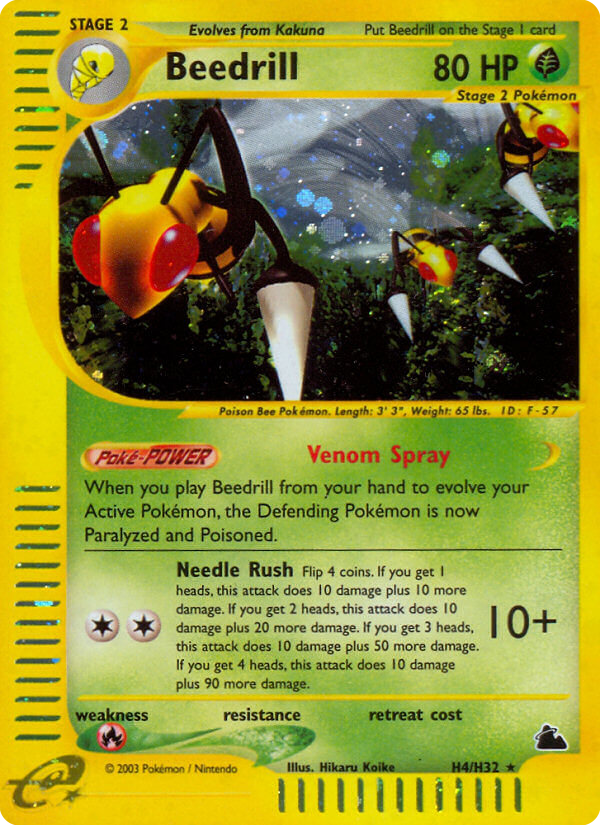 Beedrill - Skyridge SET-H4