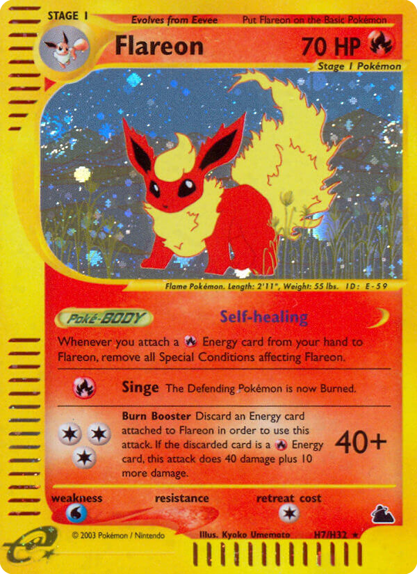 Flareon - Skyridge SET-H7