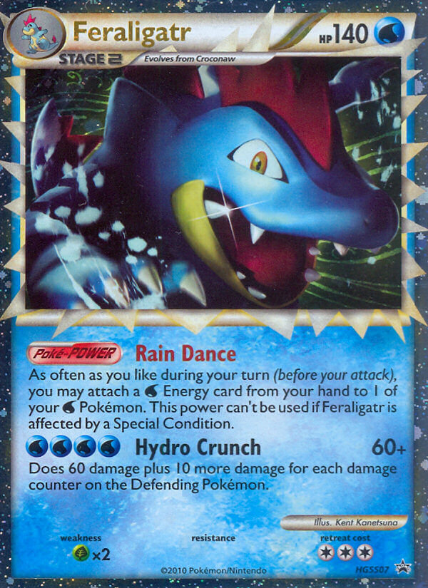 Feraligatr - HGSS Black Star Promos SET-HGSS07