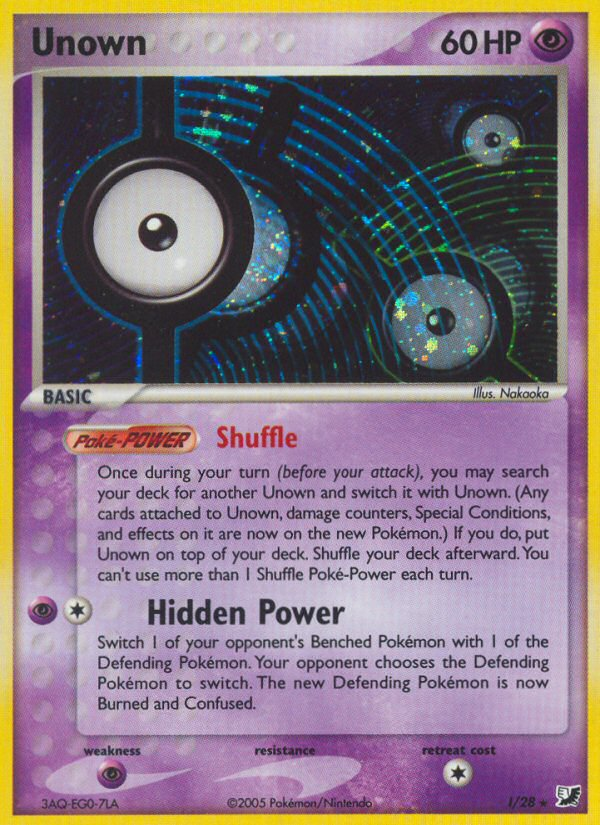 Unown - Unseen Forces SET-I