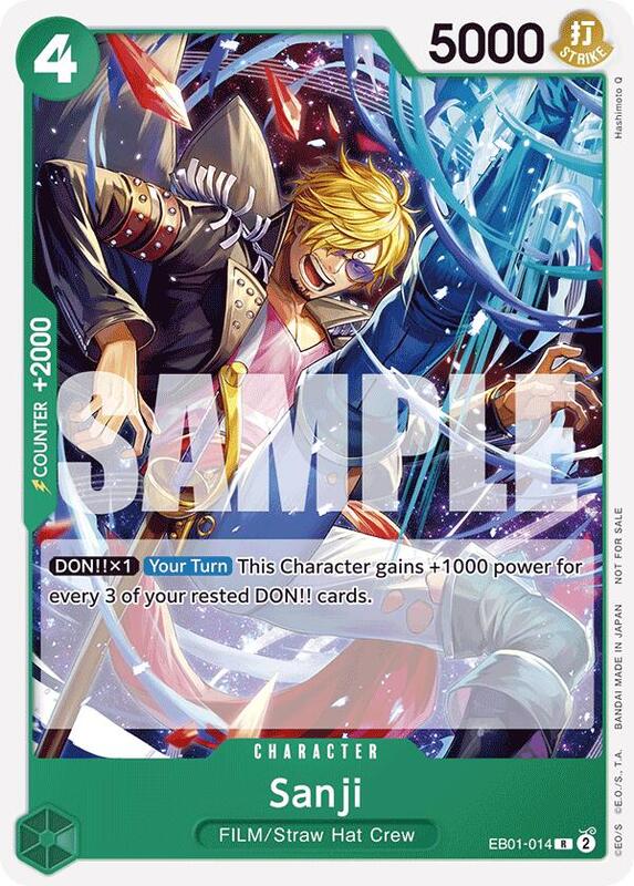 Sanji (Tournament Pack 2025 Vol. 1) , Promo EB01-014 2