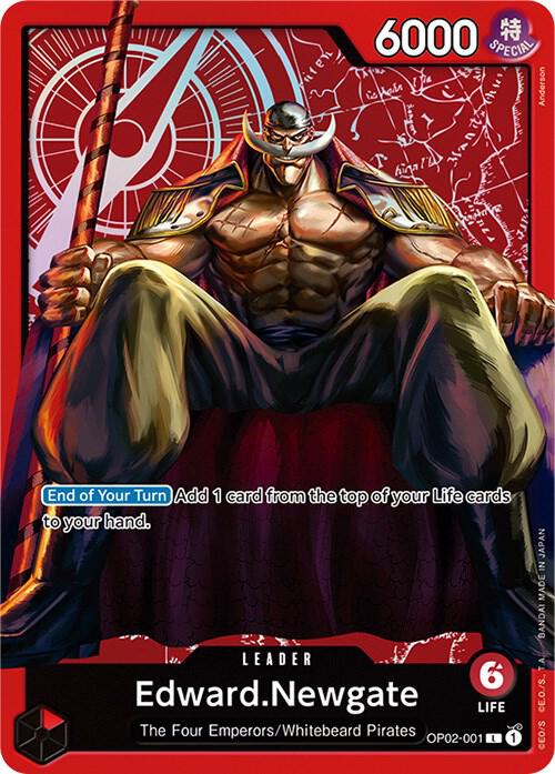 Edward.Newgate (Special Goods Set -Former Four Emperors-) , Promo OP02-001 1