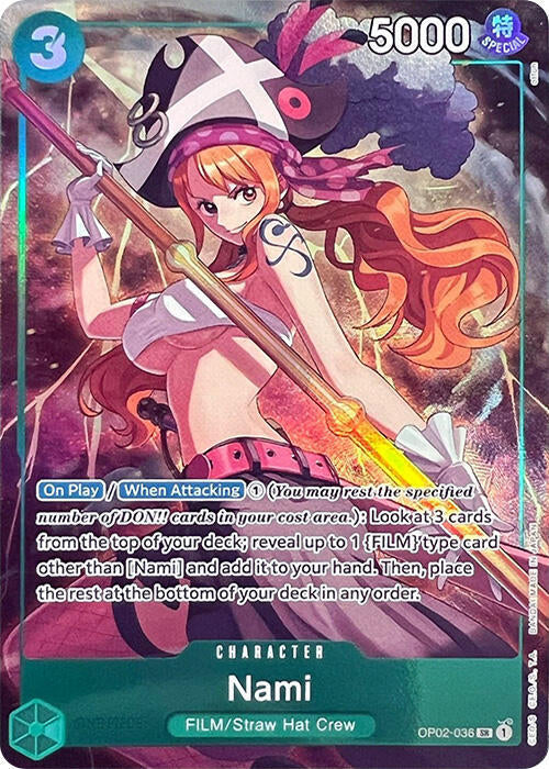 Nami (Premium Card Collection -Best Selection Vol. 1-) , Promo OP02-036 1
