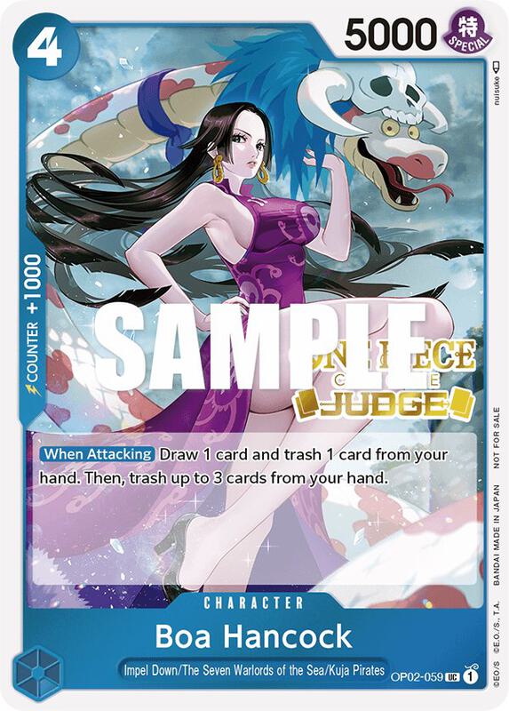 Boa Hancock (Judge) , Promo OP02-059 2
