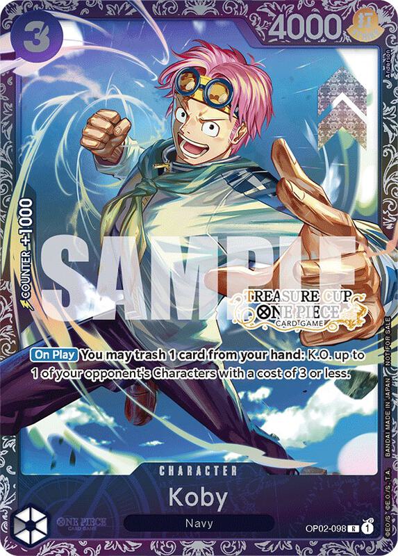 Koby (Treasure Cup) , Promo OP02-098 6