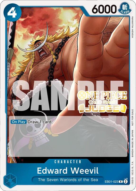 Edward Weevil (Judge Pack Vol. 4) , Promo EB01-023 1