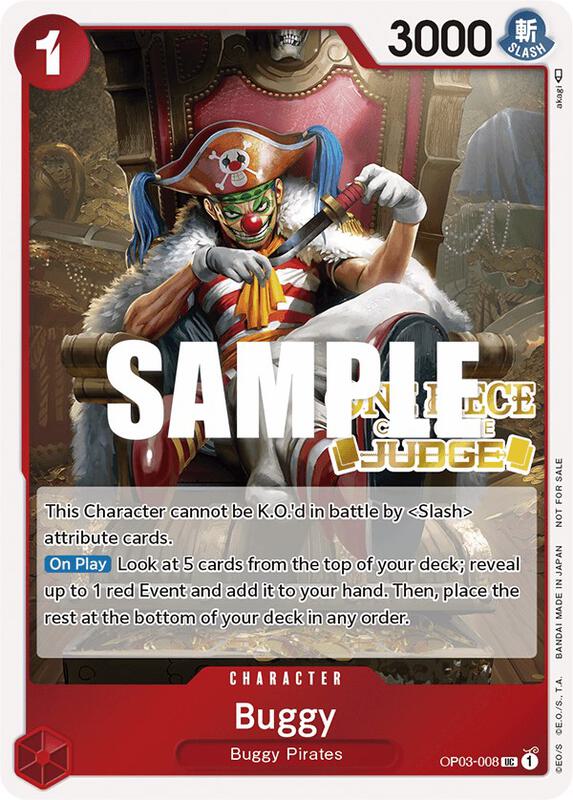 Buggy (Judge Pack Vol. 2) , Promo OP03-008 1