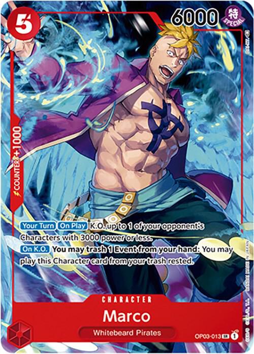 Marco (Japanese 1st Anniversary Set) , Promo OP03-013 2