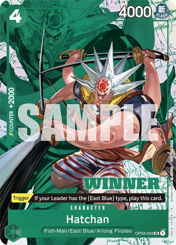 Hatchan (Winner Pack Vol. 6) , Promo OP03-033 3