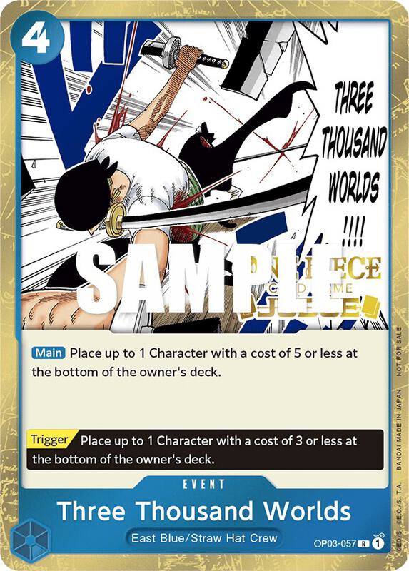 Three Thousand Worlds (Judge Pack Vol. 2) , Promo OP03-057 1