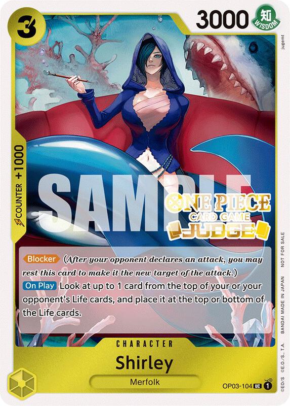 Shirley (Judge Pack Vol. 3) , Promo OP03-104 1