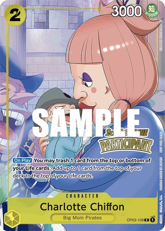 Charlotte Chiffon (Offline Regional 2023) [Participant] , Promo OP03-109 2