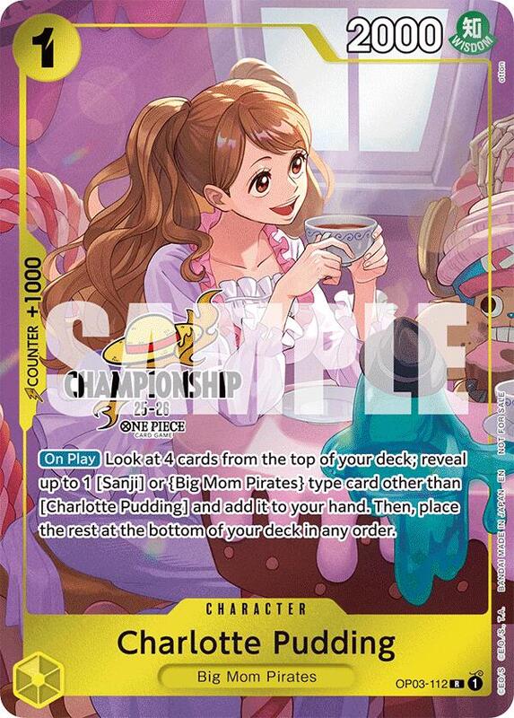 Charlotte Pudding (112) (CS 25-26 Celebration Pack) , Promo OP03-112 1