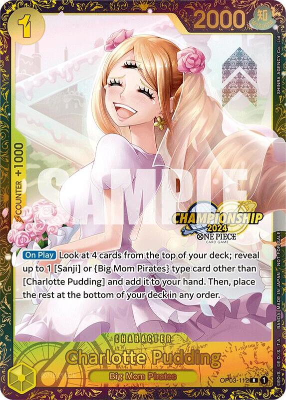 Charlotte Pudding (Championship 2024) , Promo OP03-112 2