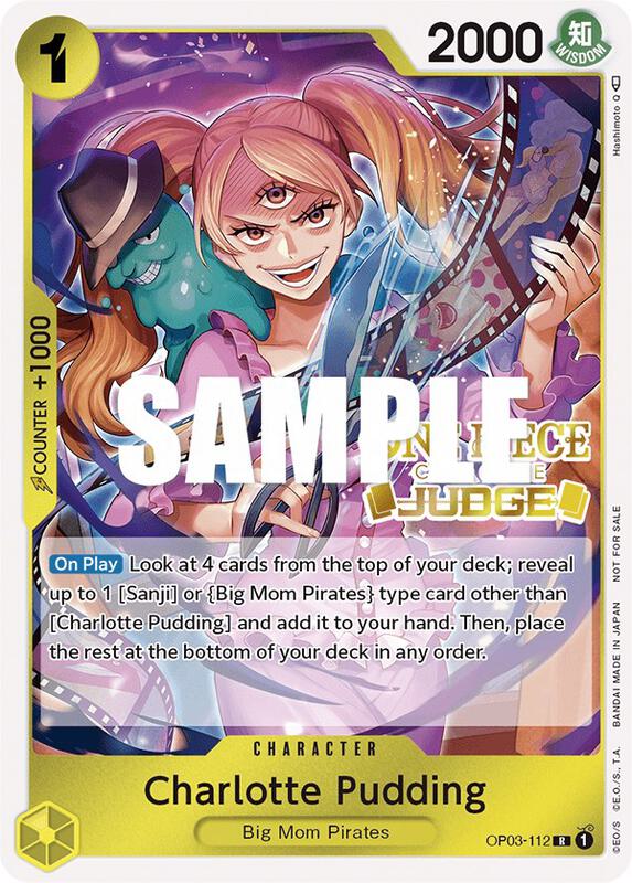 Charlotte Pudding (Judge Pack Vol. 2) , Promo OP03-112 3