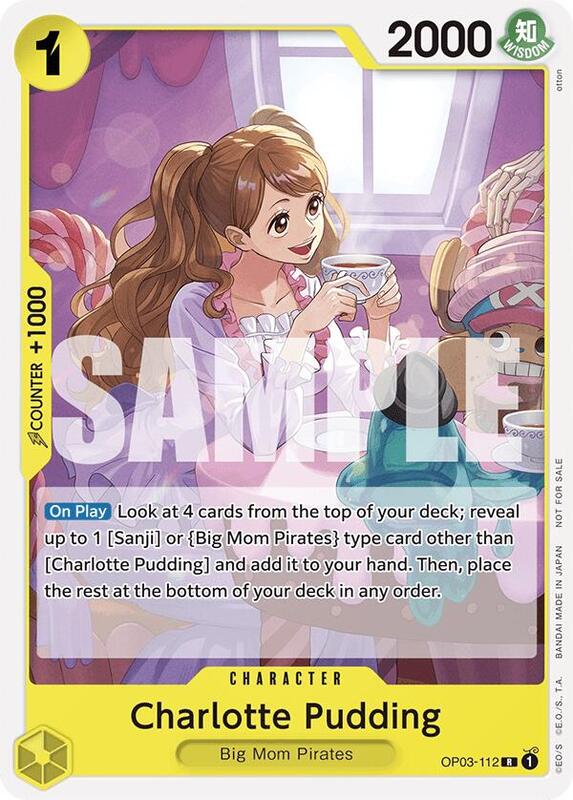 Charlotte Pudding (Tournament Pack 2024 Oct.-Dec.) , Promo OP03-112 4
