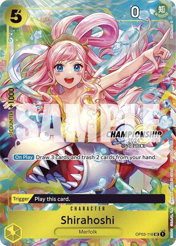 Shirahoshi (CS 2024 Celebration Pack) , Promo OP03-116 1