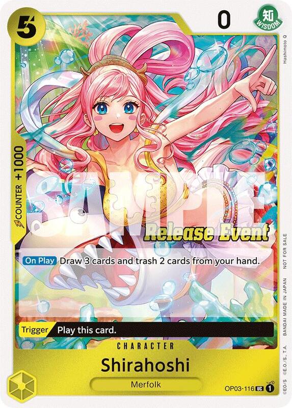 Shirahoshi (ST15 - ST20 Release Event Winner Pack) , Promo OP03-116 5