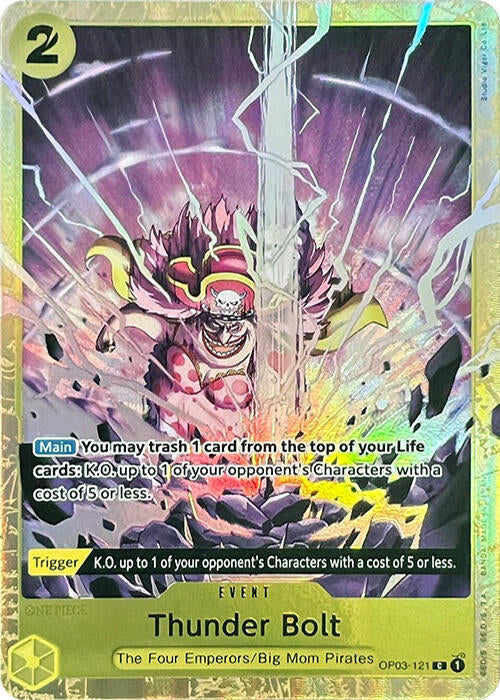 Thunder Bolt (Premium Card Collection -Best Selection Vol. 1-) , Promo OP03-121 2