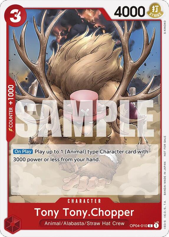 Tony Tony.Chopper (Tournament Pack 2024 Oct.-Dec.) , Promo OP04-010 2