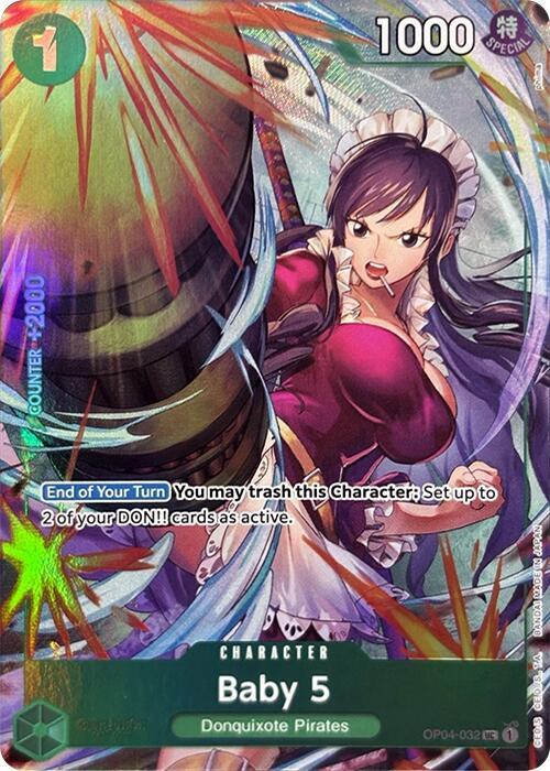 Baby 5 (Premium Card Collection -Best Selection Vol. 3-) , Promo OP04-032 1