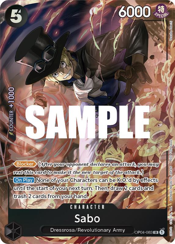 Sabo (Sealed Battle 2023 Vol. 1) , Promo OP04-083 2