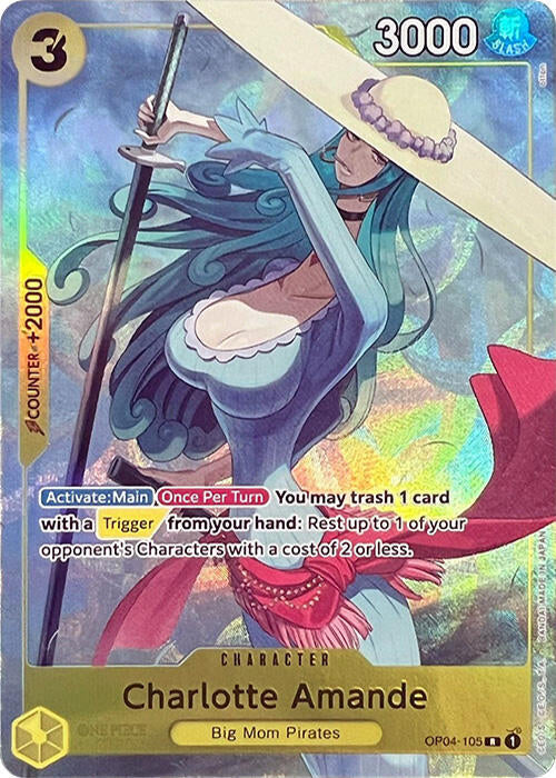 Charlotte Amande (Premium Card Collection -Best Selection Vol. 1-) , Promo OP04-105 1