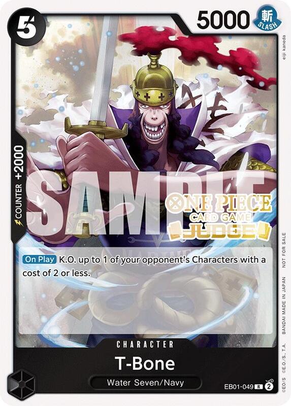 T-Bone (Judge Pack Vol. 5) , Promo EB01-049 1