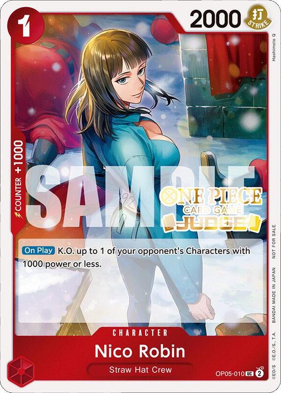 Nico Robin (Judge Pack Vol. 4) , Promo OP05-010 1