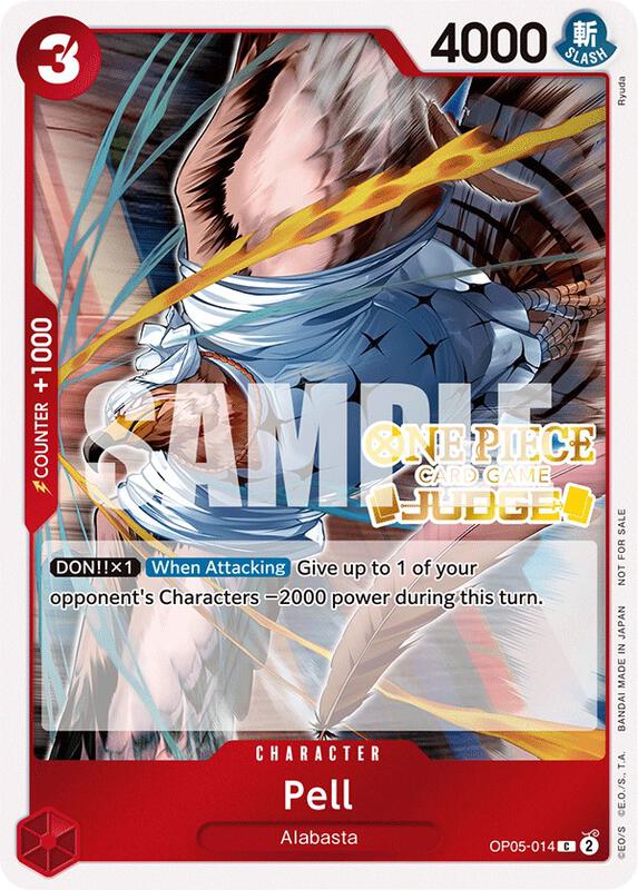 Pell (Judge Pack Vol. 3) , Promo OP05-014 1