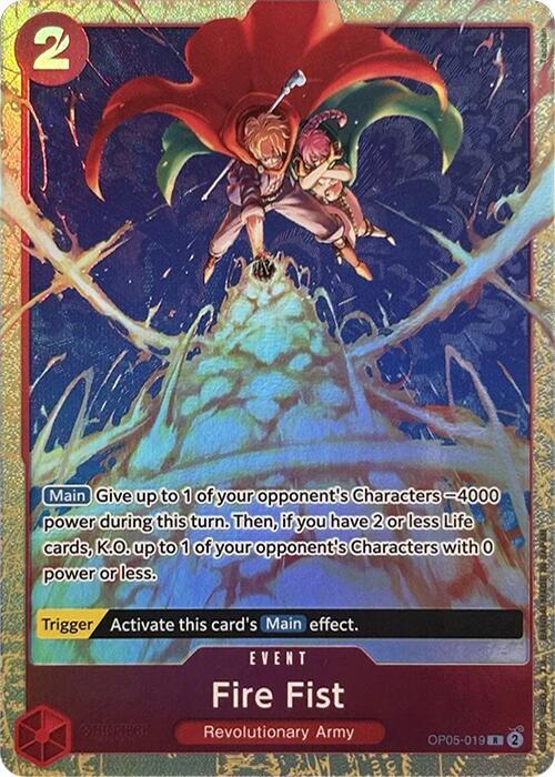 Fire Fist (Premium Card Collection -Best Selection Vol. 2-) , Promo OP05-019 1