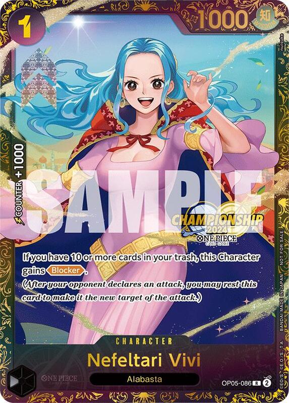 Nefeltari Vivi (October Championship 2024 Store Regionals) , Promo OP05-086 1