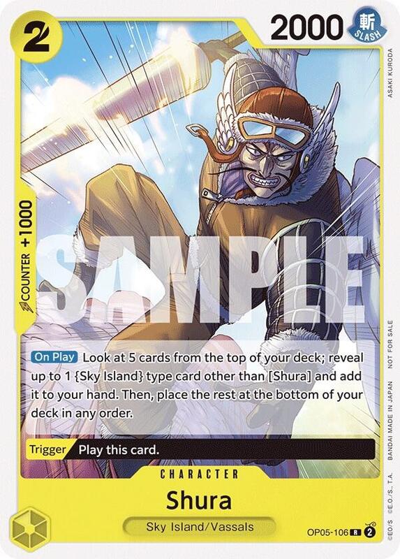 Shura (Tournament Pack Vol. 7) , Promo OP05-106 2