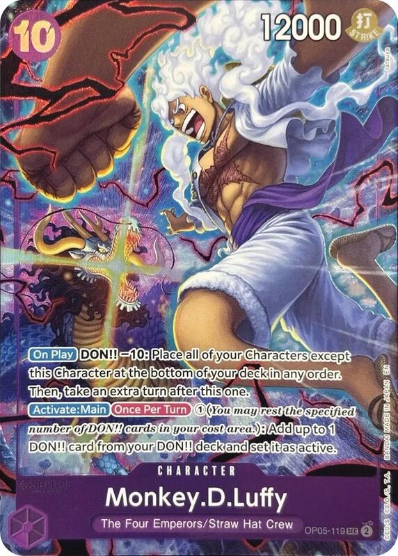 Monkey.D.Luffy (119) (English Version 2nd Anniversary Set) , Promo OP05-119 1