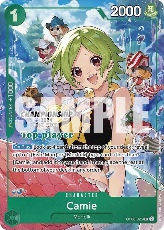 Camie (Championship 2024 Top Player Pack) , Promo OP06-025 4