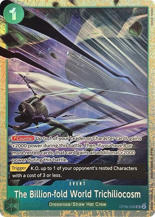 The Billion-fold World Trichiliocosm (Premium Card Collection -Best Selection Vol. 2-) , Promo OP06-038 1