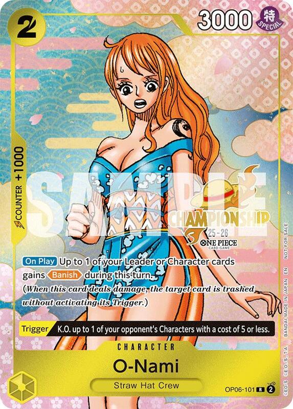 O-Nami (CS 25-26 Event Pack) , Promo OP06-101 4