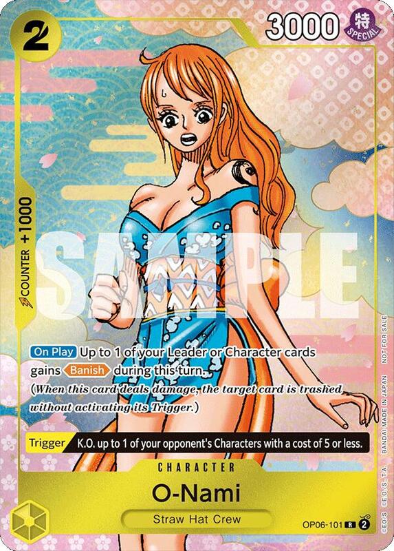 O-Nami (Event Pack Vol. 5) , Promo OP06-101 5