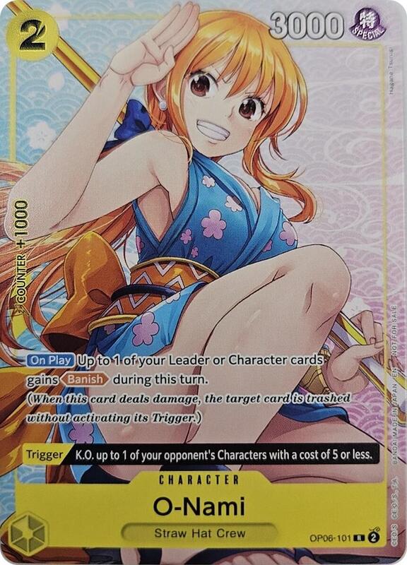 O-Nami (Welcome Pack Vol. 2) , Promo OP06-101 6