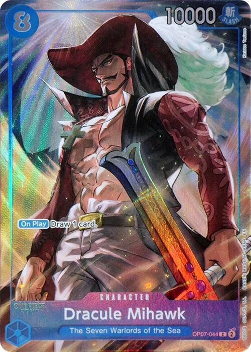 Dracule Mihawk (Seven Warlords of the Sea Binder Set) , Promo OP07-044 1