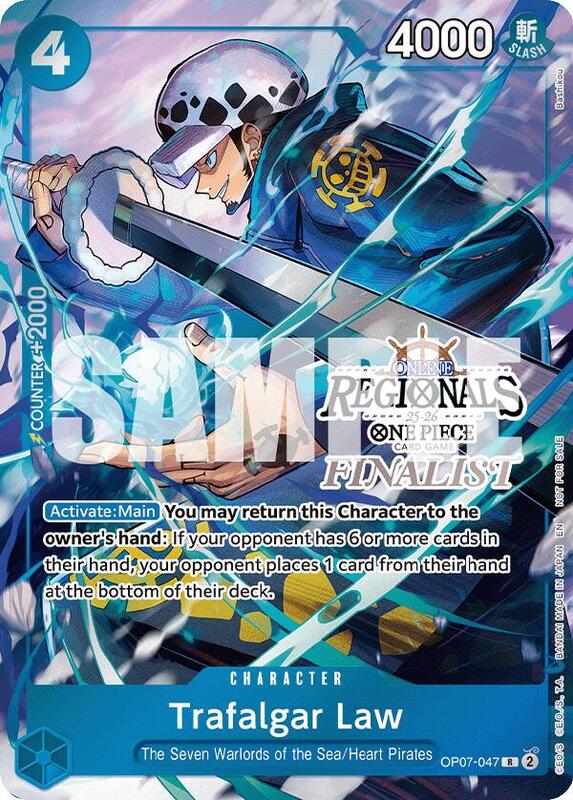 Trafalgar Law (Online Regional Finalist Card Set 2025 Vol.2) , Promo OP07-047 4